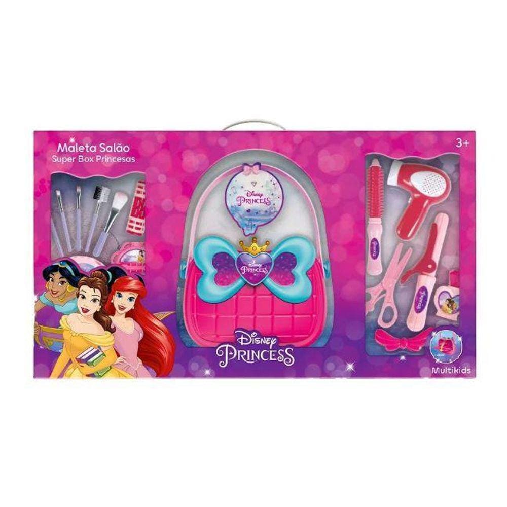 Maleta Salão De Beleza Super Box Princesas Multikids Br1987