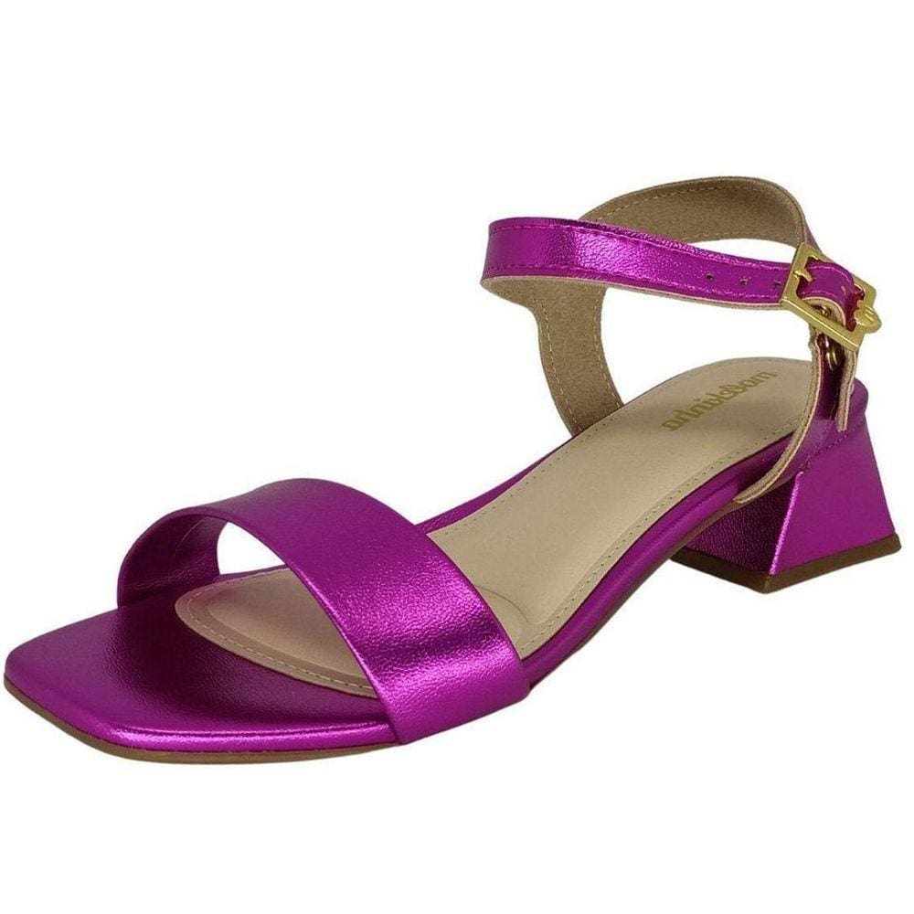 Sandália Salto Metalizada Molekinha 2347.200