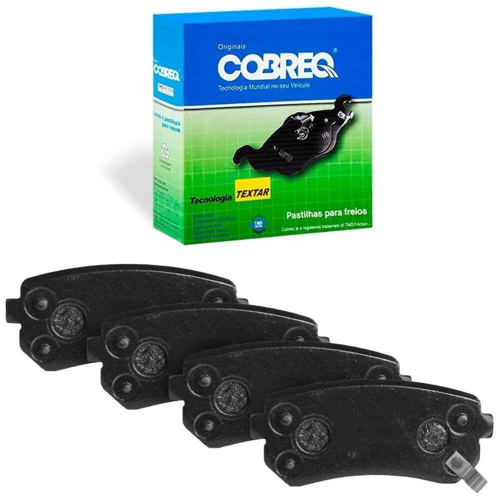 Kit Pastilha Freio Hyundai I30 2009 A 2012 Traseira Cobreq