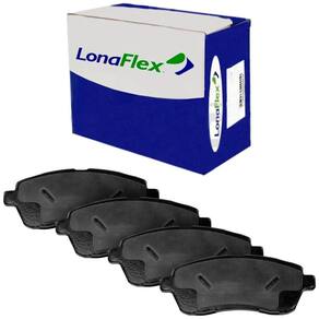 Kit Pastilha Freio Sonata 2011 A 2014 Tras Mando Lonaflex