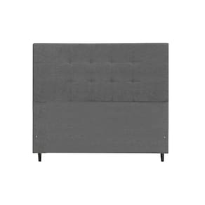 Cabeceira Barcelona bege 144cm casal 138cm para cama box com frame para fixação