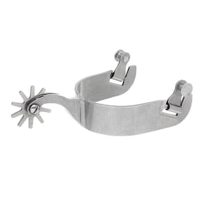 Espora Inox com Roseta de 10 Pontas Bronc-Steel 31718