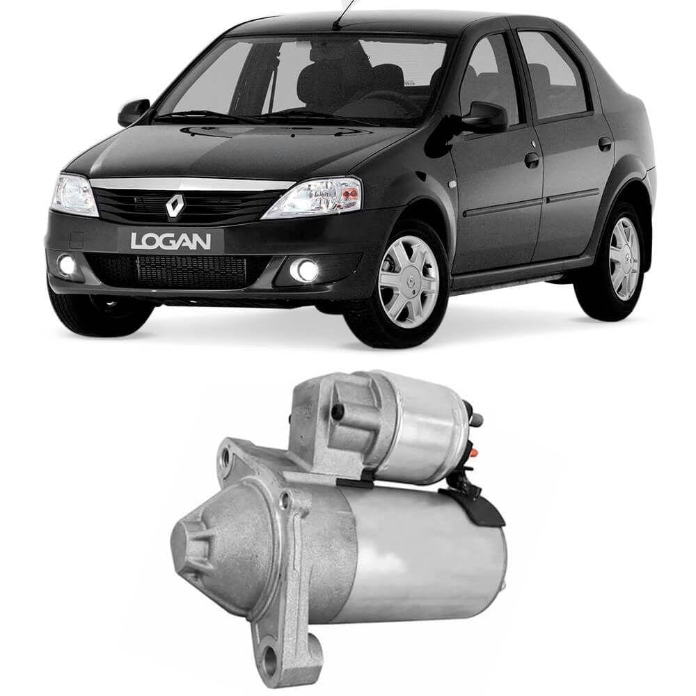 Motor Partida Arranque Renault Logan 2007 A 2015 Valeo