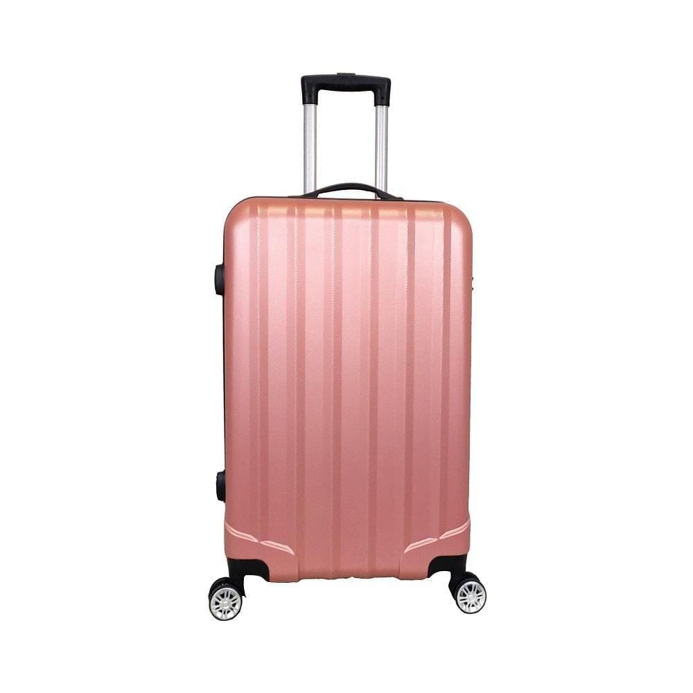 Mala De Viagem M ABS 4 Rodas XH-A122 Rosé Prizi