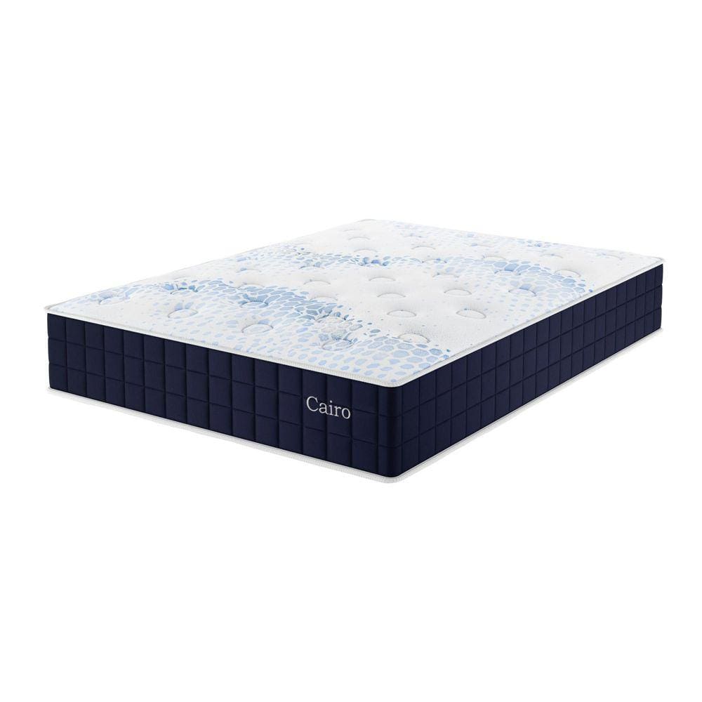 Colchão Queen Mola Ensacada 30cmx198cmx158cm Cairo Yescasa Azul