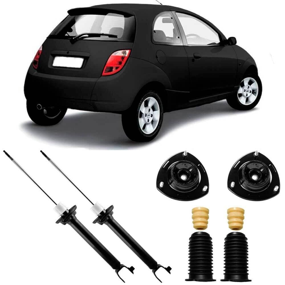 Par Amortecedor Ford Ka 96 A 2007 Traseiro Monroe E Kit