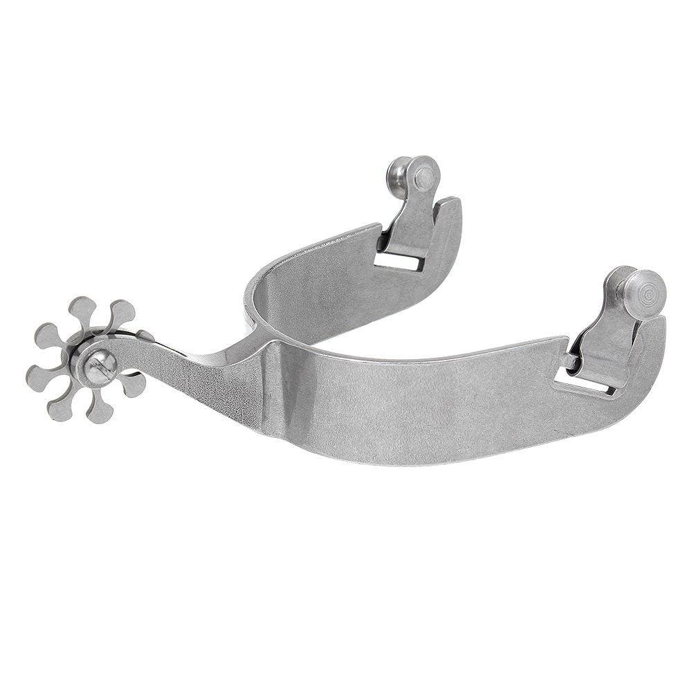 Espora Inox com Roseta de 8 Pontas Bronc-Steel 31716