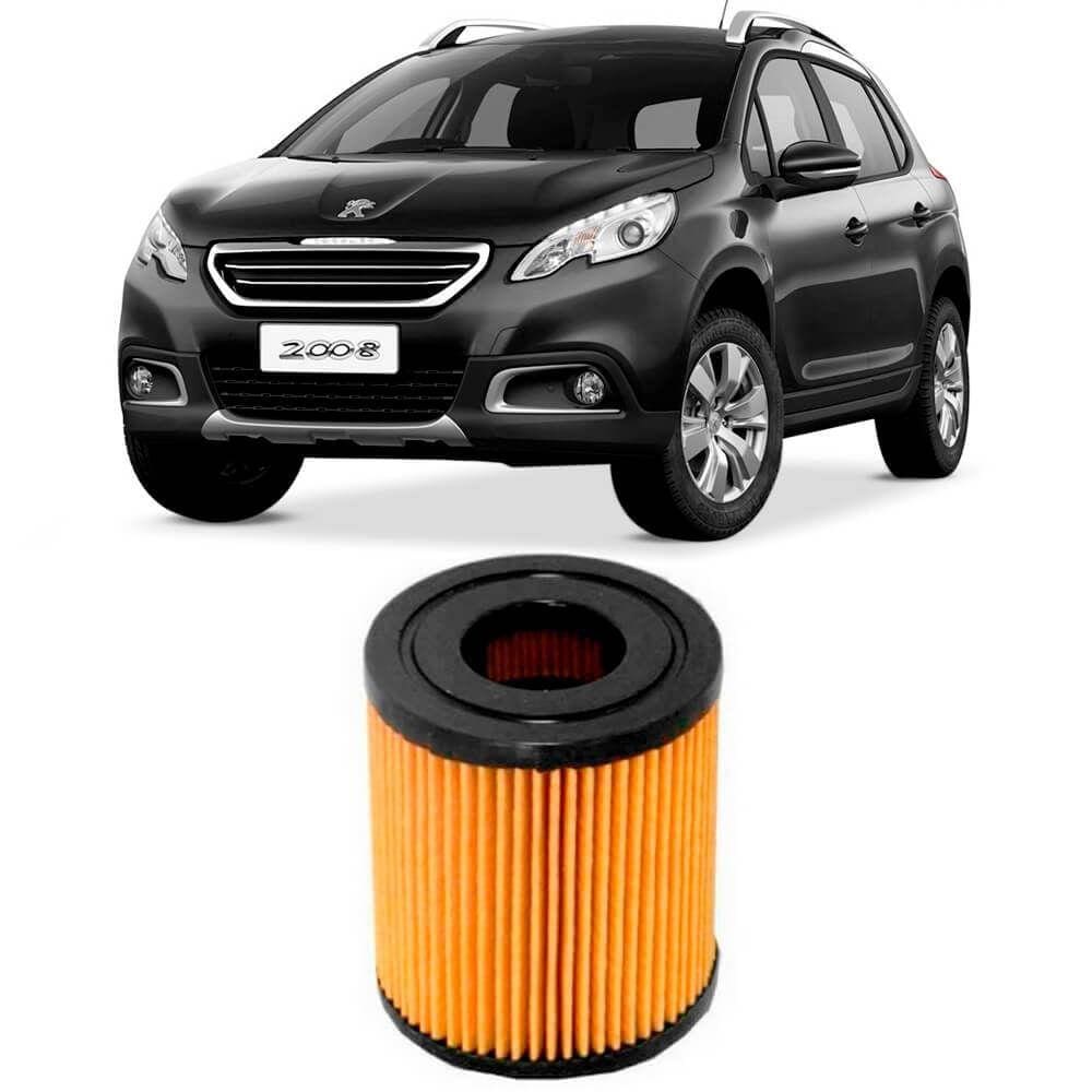 Filtro Óleo Peugeot 2008 1.6 2015 A 2017 Tecfil