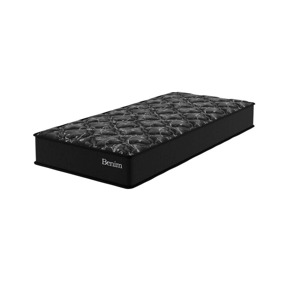 Colchão Solteiro Molas Ensacadas 26cm x 188cm x 88cm Benim Yescasa Preto