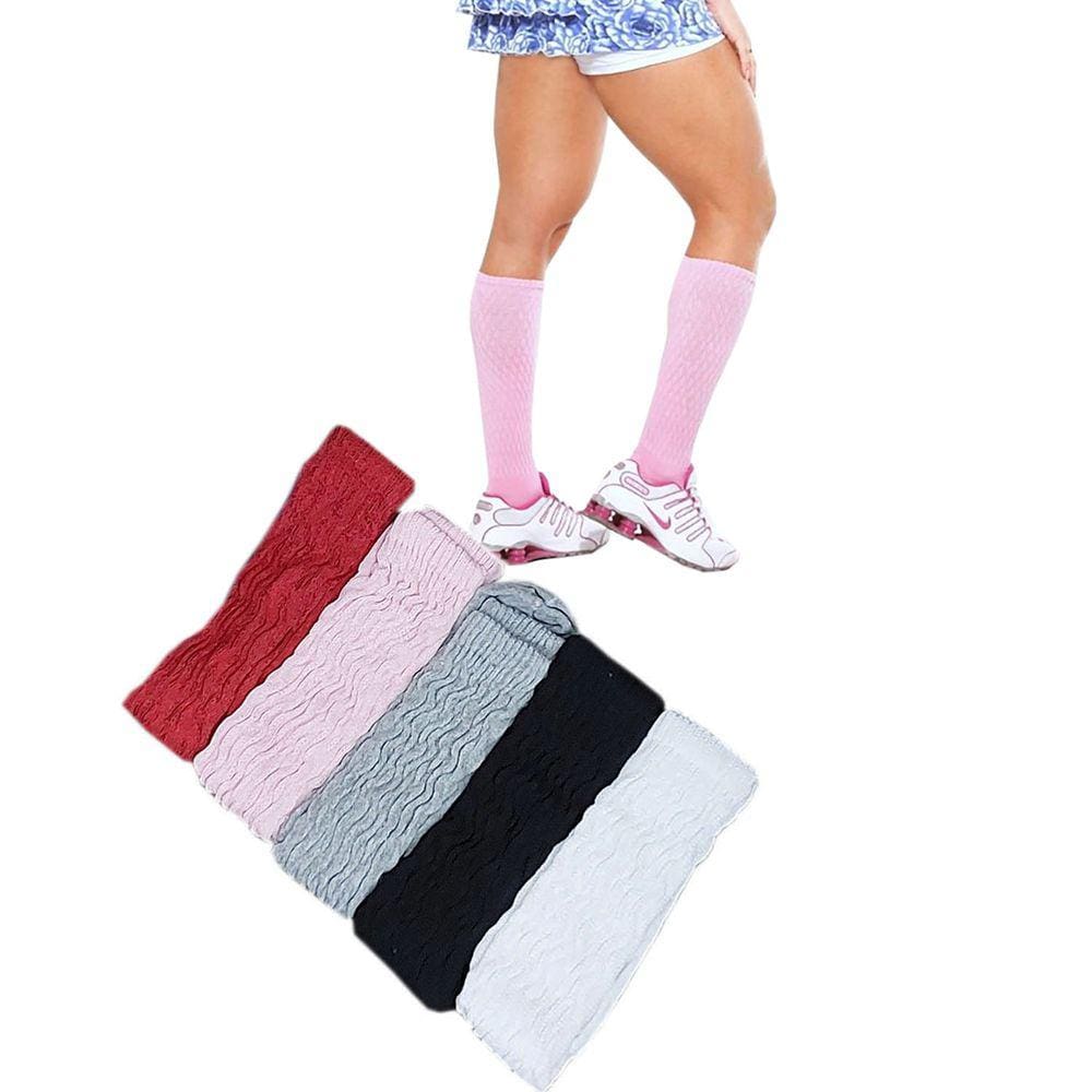Meia Aeróbica Fitness Academia - Kit com 2 pares(Cores clássicas)