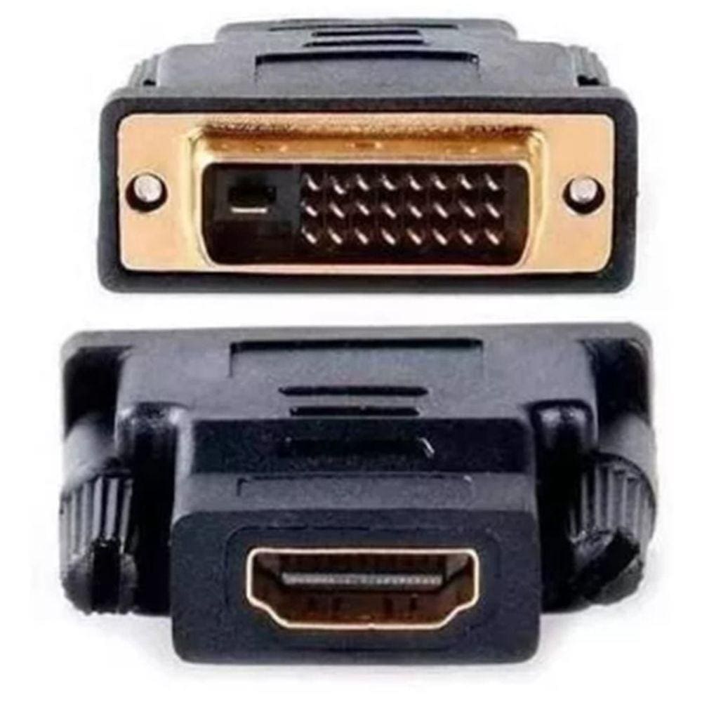 Conector Adaptador Dvi X Hdmi Fêmea 24+1