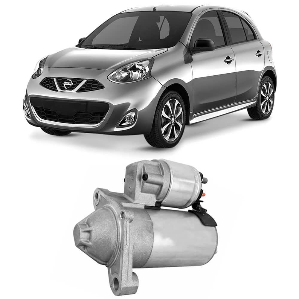 Motor Partida Arranque Nissan March 2012 A 2018 Valeo