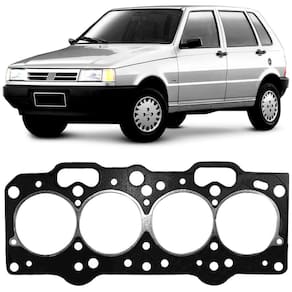 Junta Cabeçote Motor Fiat Uno 1.0 1.5 85 A 95 Fibra Sabó