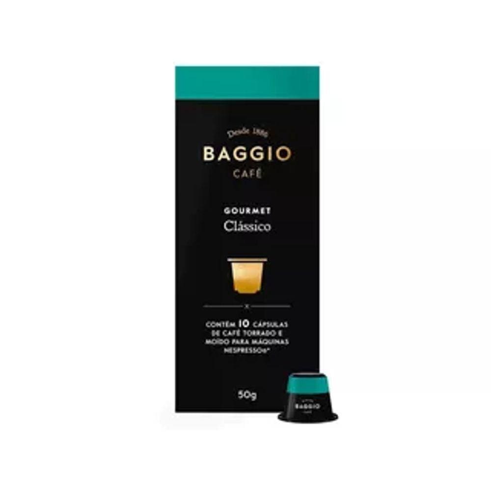 Café Em Cápsula Compátivel Nespresso Gourmet Clássico Baggio 10Caps