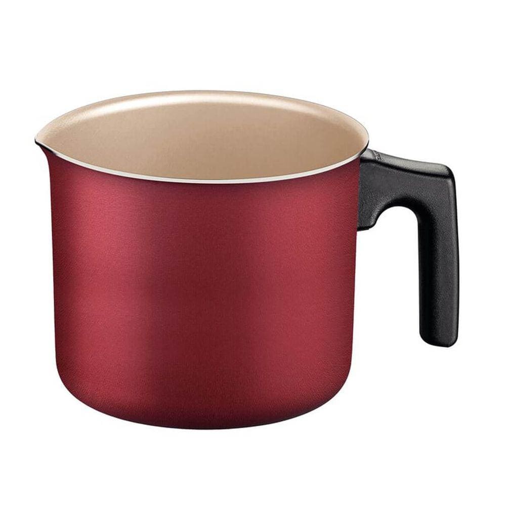 Leiteira Tramontina Vermelha Fervedor Turim 1L  Antiaderente Alumínio Starflon Max