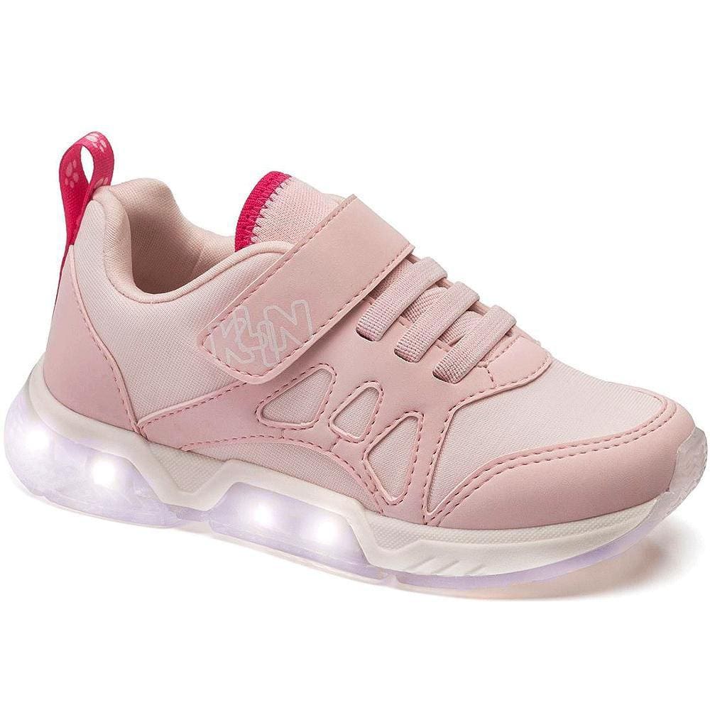 Tênis Infantil Feminino Light Com Luz Klin Ref: 604042 24/31
