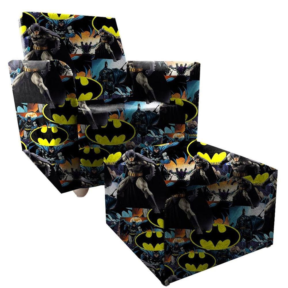 Poltrona Infantil Angel + Puff Batman