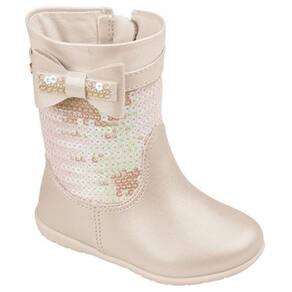 Bota Infantil Pampili Jujuba Rosa Glace 367150