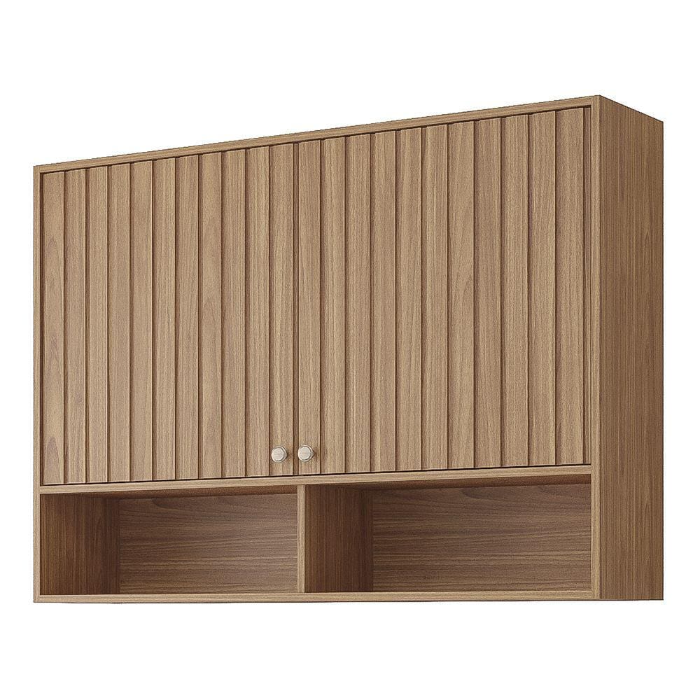 Armário Aéreo 120cm 02 Portas Divina Freijó MGM