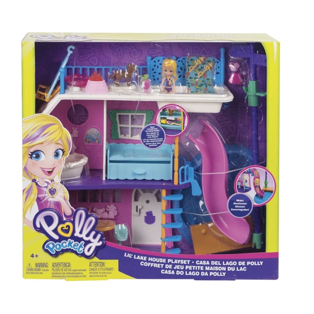 Polly Casa No Lago Ghy65 Mattel