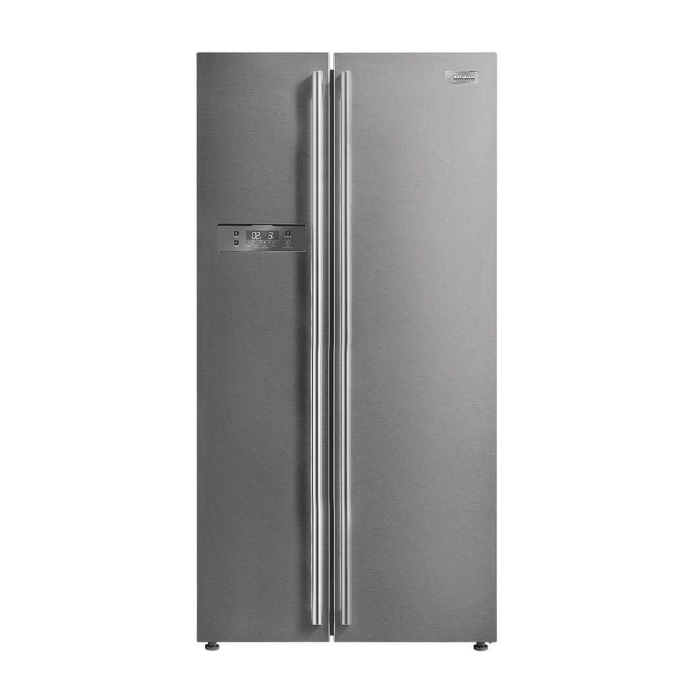 Refrigerador Midea Frost Free Side by Side 528 Litros Inox MD-RS587FGA041/MD-RS587FGA042