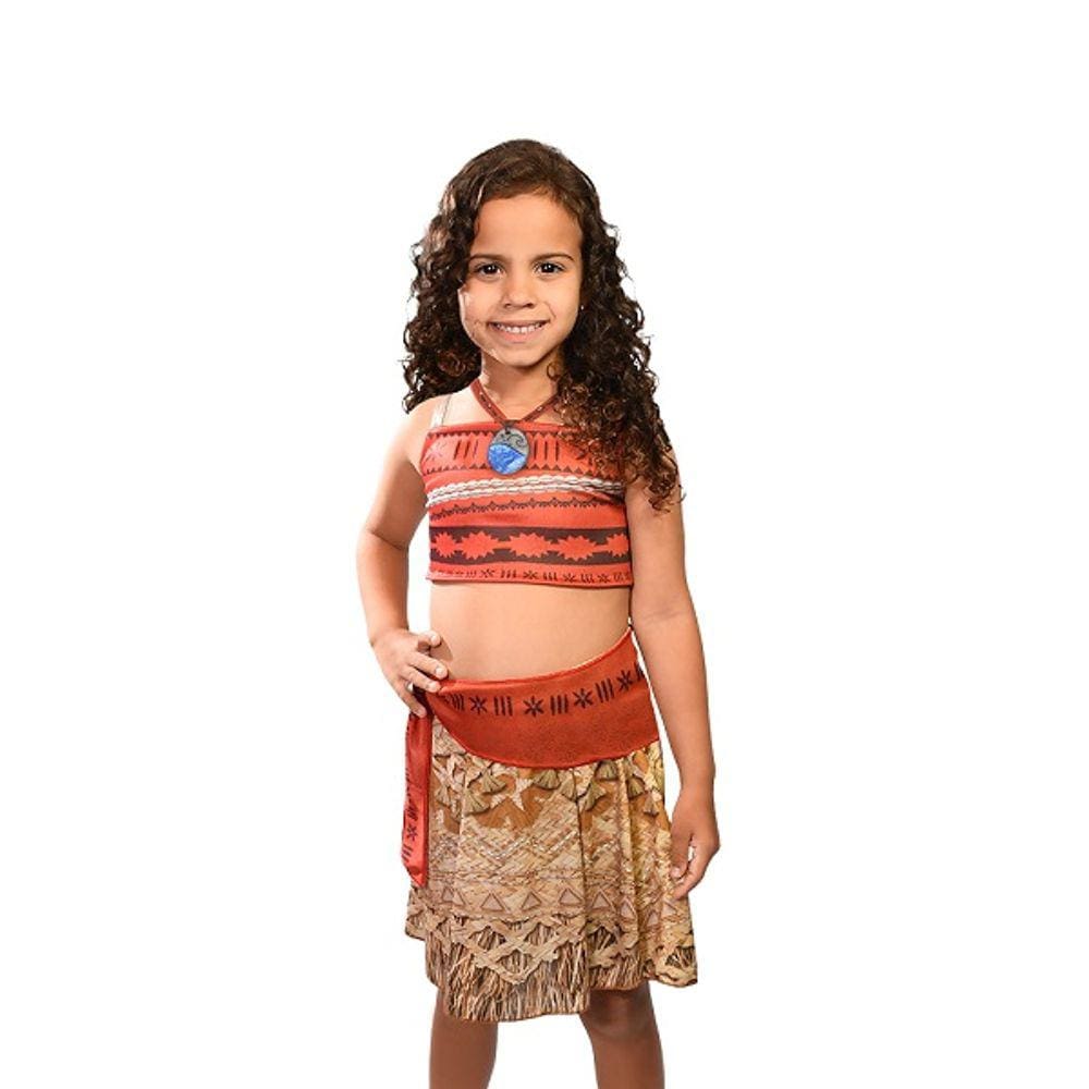 Vestido Cosplay Moana Adulto