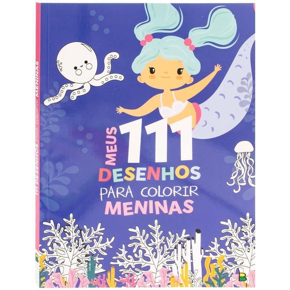 Livro 365 Desenhos Para Colorir Disney Meninas. .Descrição