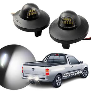 Luz Placa Ford Courrier Ano 1997 A 2013 Lâmpada Led Branco