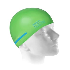 Touca Natacao Flat Neon 528868-230 - Verde Claro/Azul Claro U