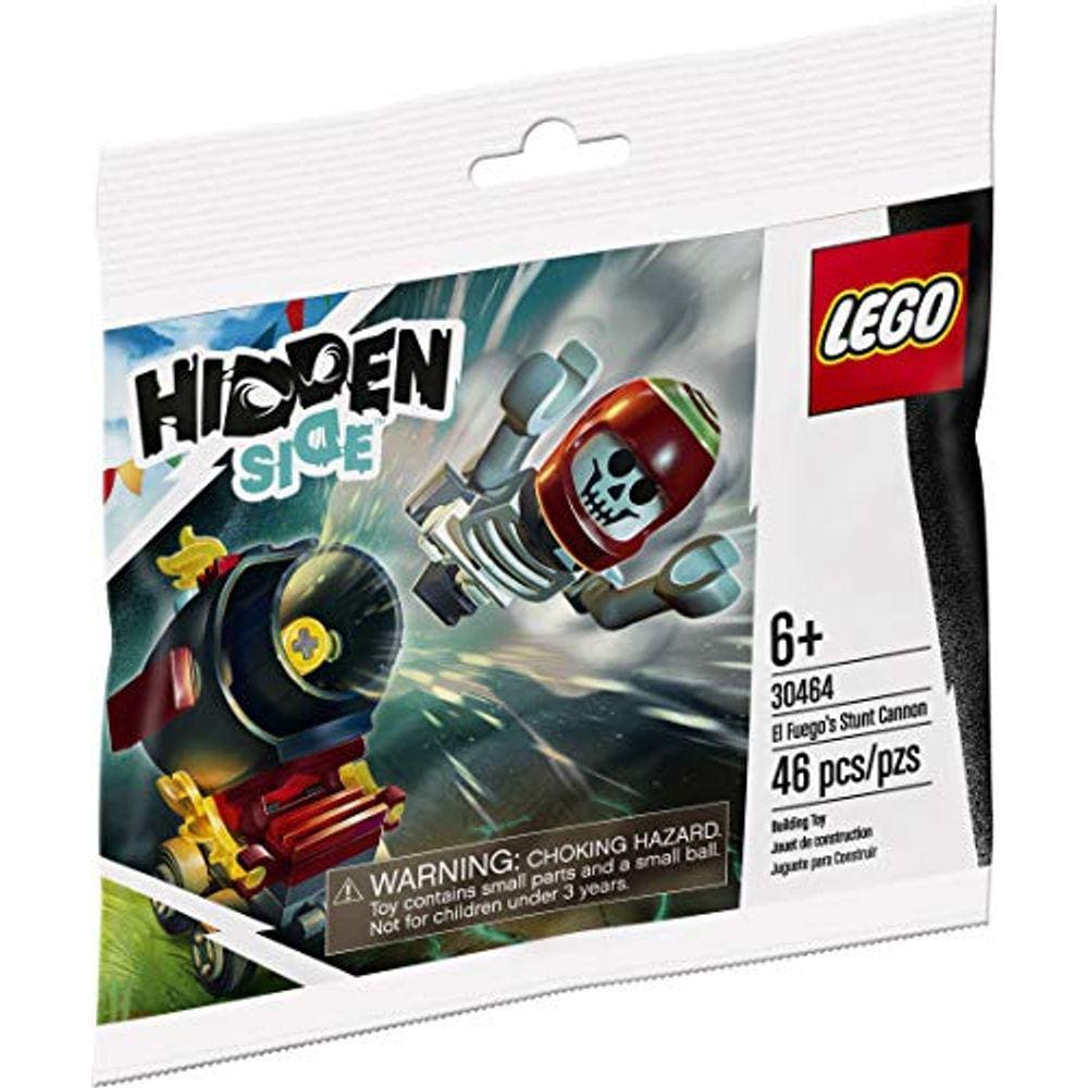 Bolsa Polybag LEGO Hidden Side El Fuego Stunt Cannon 2020 (30464)