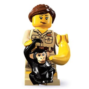 LEGO Minifiguras Série 5 - TRATADOR ZOOLÓGICO