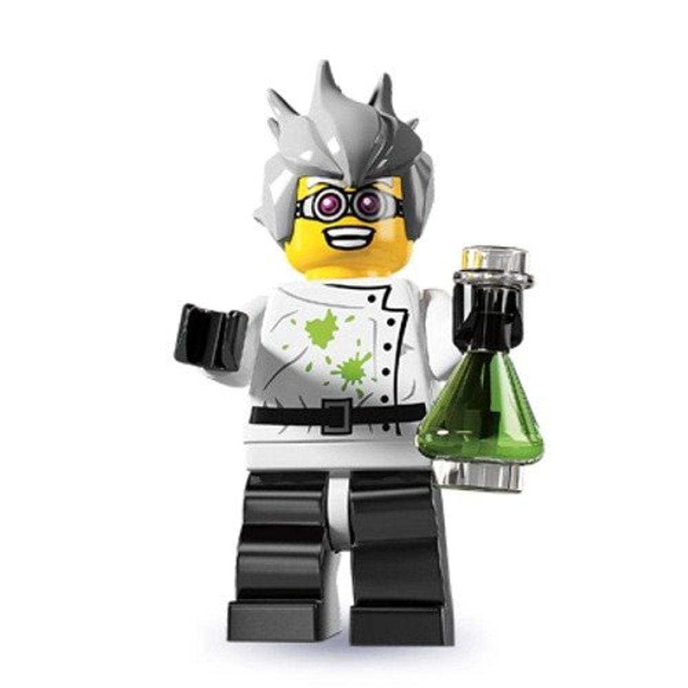 LEGO Minifigura Colecionável Série 4 Cientista Louco