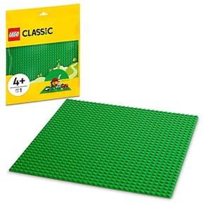 Kit de montagem LEGO Classic Green Basplate 11023; paisagem quadrada 32x32 para brincadeiras imaginativas abertas; pode ser dado como presente de aniv