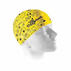 Touca Natacao Kidsplash Jr Cap 528866-010 - Amarelo/Preto U