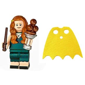 LEGO Harry Potter Série 2: Ginny Weasley com sorvete e capa extra amarela (71028)