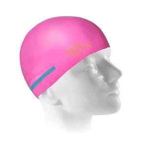 Touca Natacao Flat Neon 528868-229 - Rosa/Azul Claro U