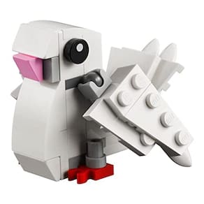 Pássaro pomba do Dia dos Direitos Humanos LEGO 40406