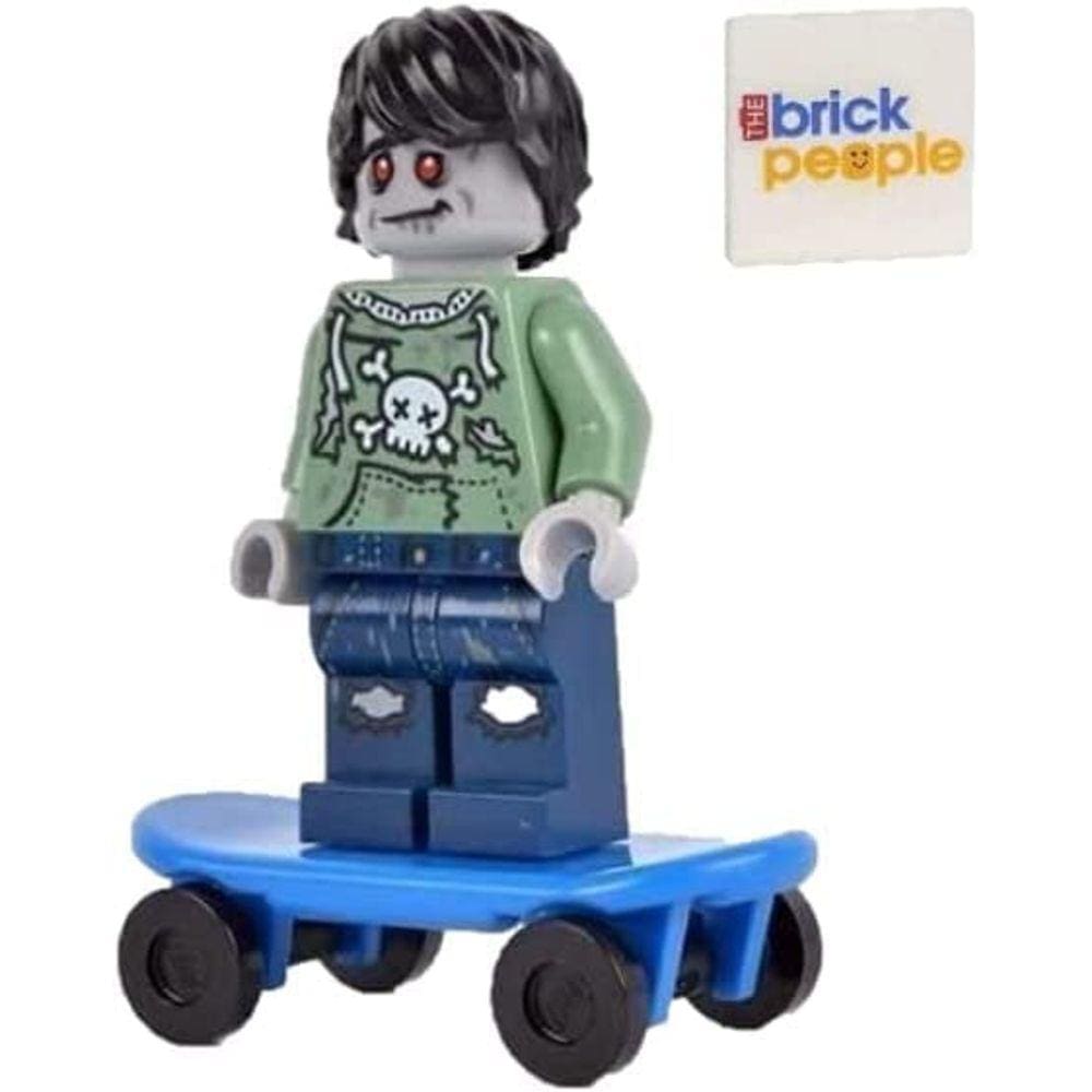 LEGO Minifigure Série: Zombie Skate Boarder Minifigure