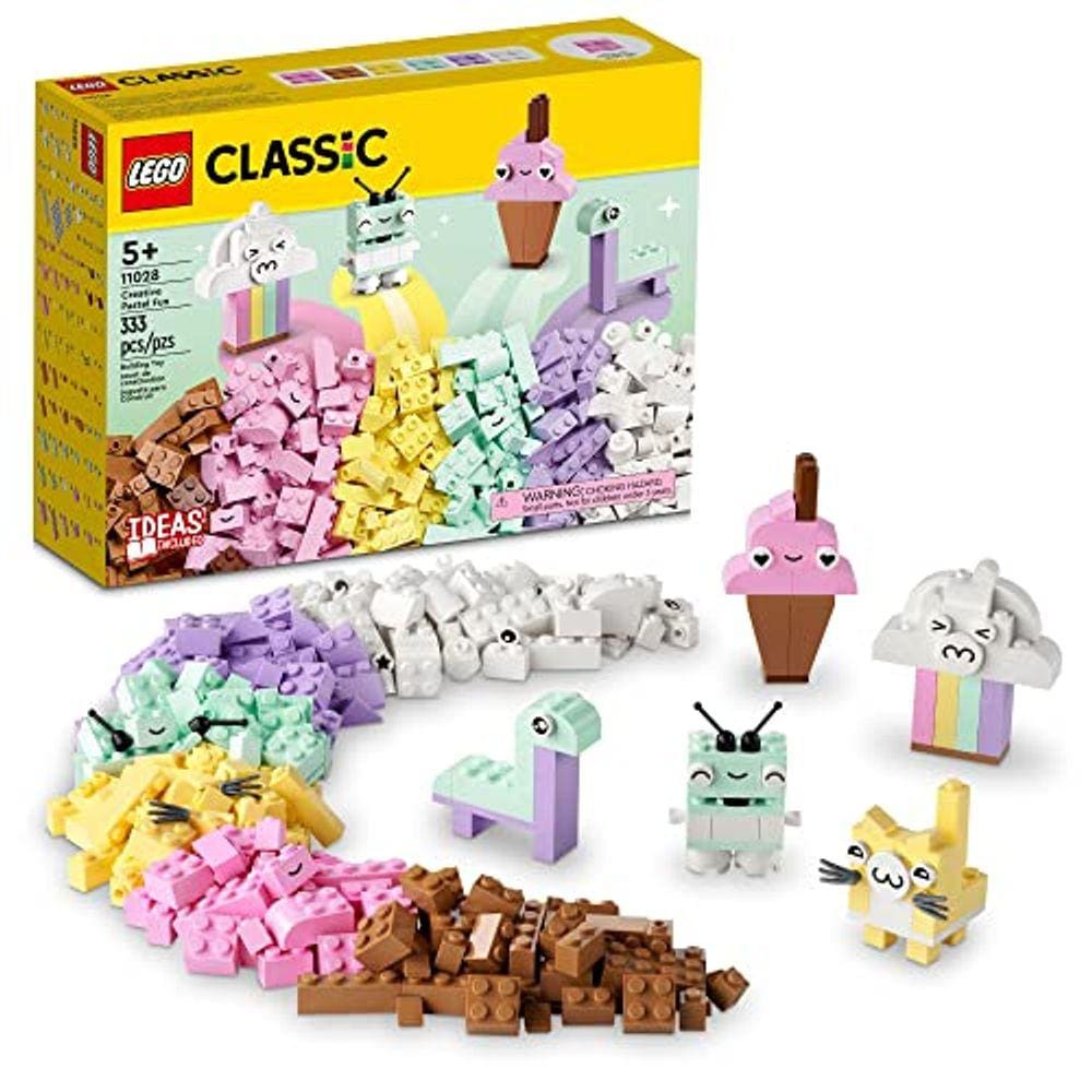 LEGO Classic Creative Pastel Fun Bricks Box 11028, Construído