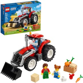 Tractor 60287 Kit de Construção; Cool Toy for Kids, Novo 2021 (148 Peças) LEGO City