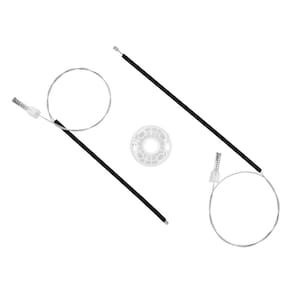 Kit Reparo Máquina de Vidro Elétrico Vw Gol/Voyage G5 e G6 08> Portas Dianteiras