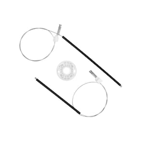 Kit Reparo Máquina de Vidro Elétrico Vw Gol/Voyage G5 e G6 08> Portas Traseiras