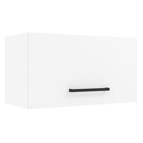 Armário Aéreo 60 Cm 1 Porta Basculante Branco Branco