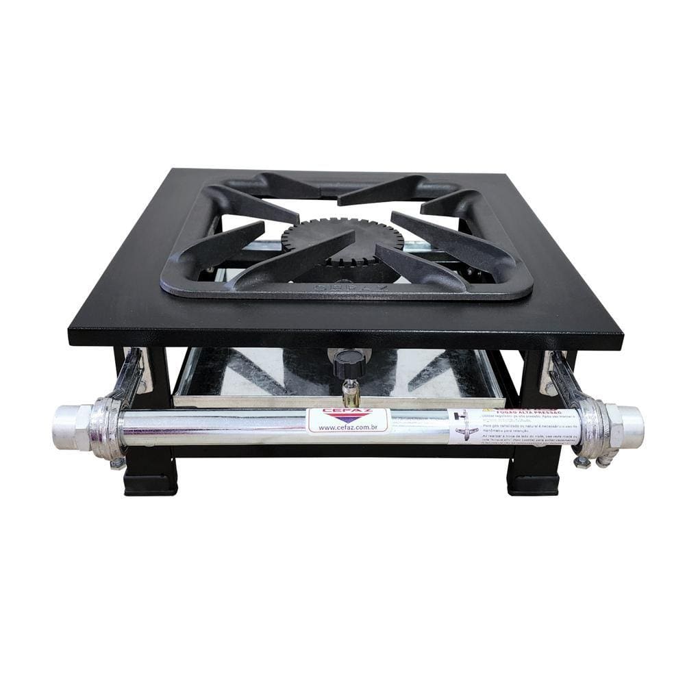 Fogão 1 Boca Cefaz de Mesa Linha Gold Alta Pressão CFZGM-115
