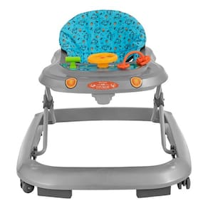 Andador Infantil Musical Para Bebê Cinza Tutti Baby