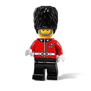 Minifigura exclusiva da Guarda Real Hamleys da LEGO 5005233 (Polybag)