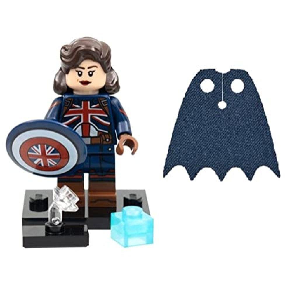 LEGO Marvel Series 1 Captain Carter 71031 com Bônus Blue Batman Cape