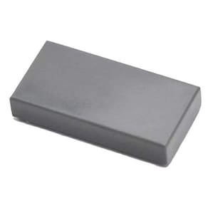 Peças e peças LEGO 1x2 azulejos cinza pedra escura (50 unidades)