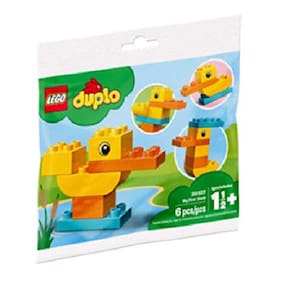 Brinquedo de construção pré-escolar LEGO Duplo My First Duck 18 meses.