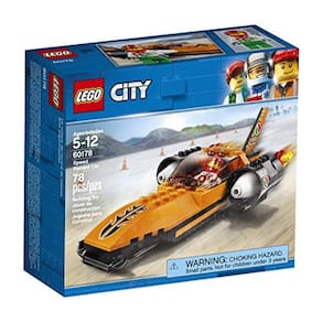 LEGO City Speed Record Car 60178 Kit de Construção (78 Peça)